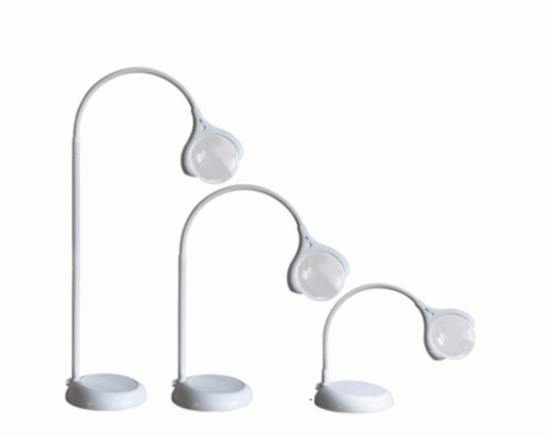Lampe-loupe Daylight LED MAGnifique sur Pied ou de Table